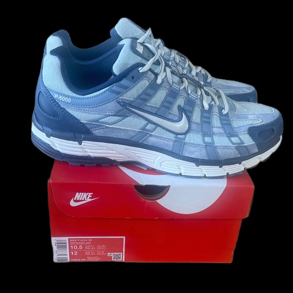 Nike P-6000 Dual-Tone Blueish Grey Sneakers *NEW* Men’s size 10.5 main image 6